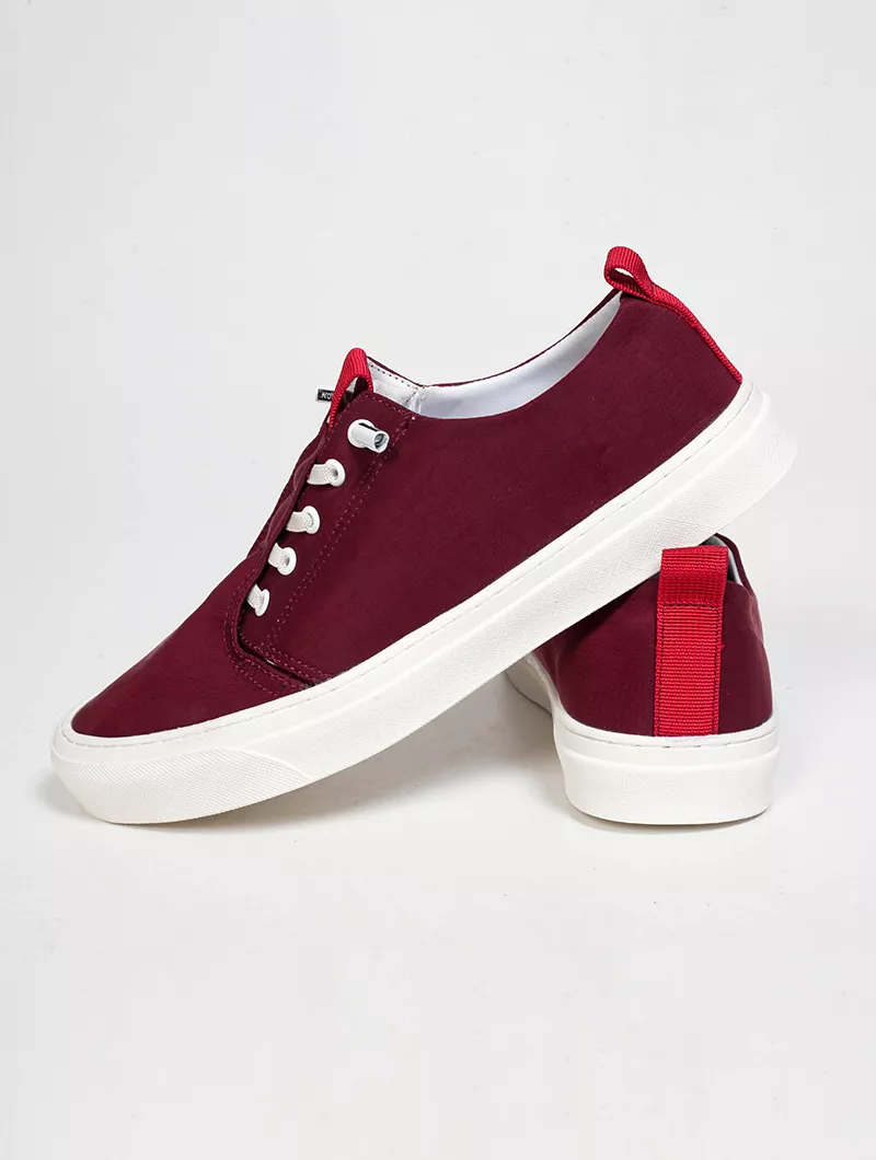 Baskets basses en toile